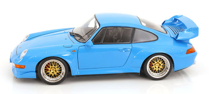 Porsche 911 (993) GT2 BBS Felgen 1996 hellblau