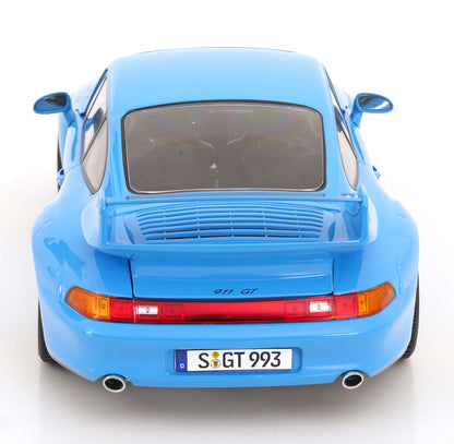 Porsche 911 (993) GT2 BBS Felgen 1996 hellblau