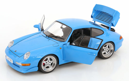 Porsche 911 (993) GT2 Speedline Felgen 1996 hellblau