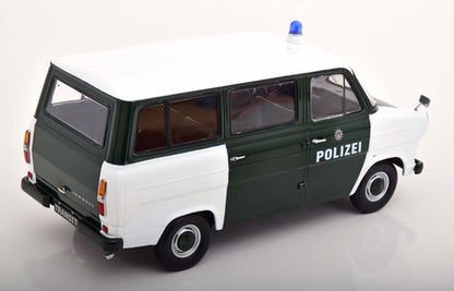 Ford Transit Bus 1965 Polizei Hamburg dunkelgrün/weiß