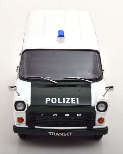 Ford Transit Bus 1965 Polizei Hamburg dunkelgrün/weiß