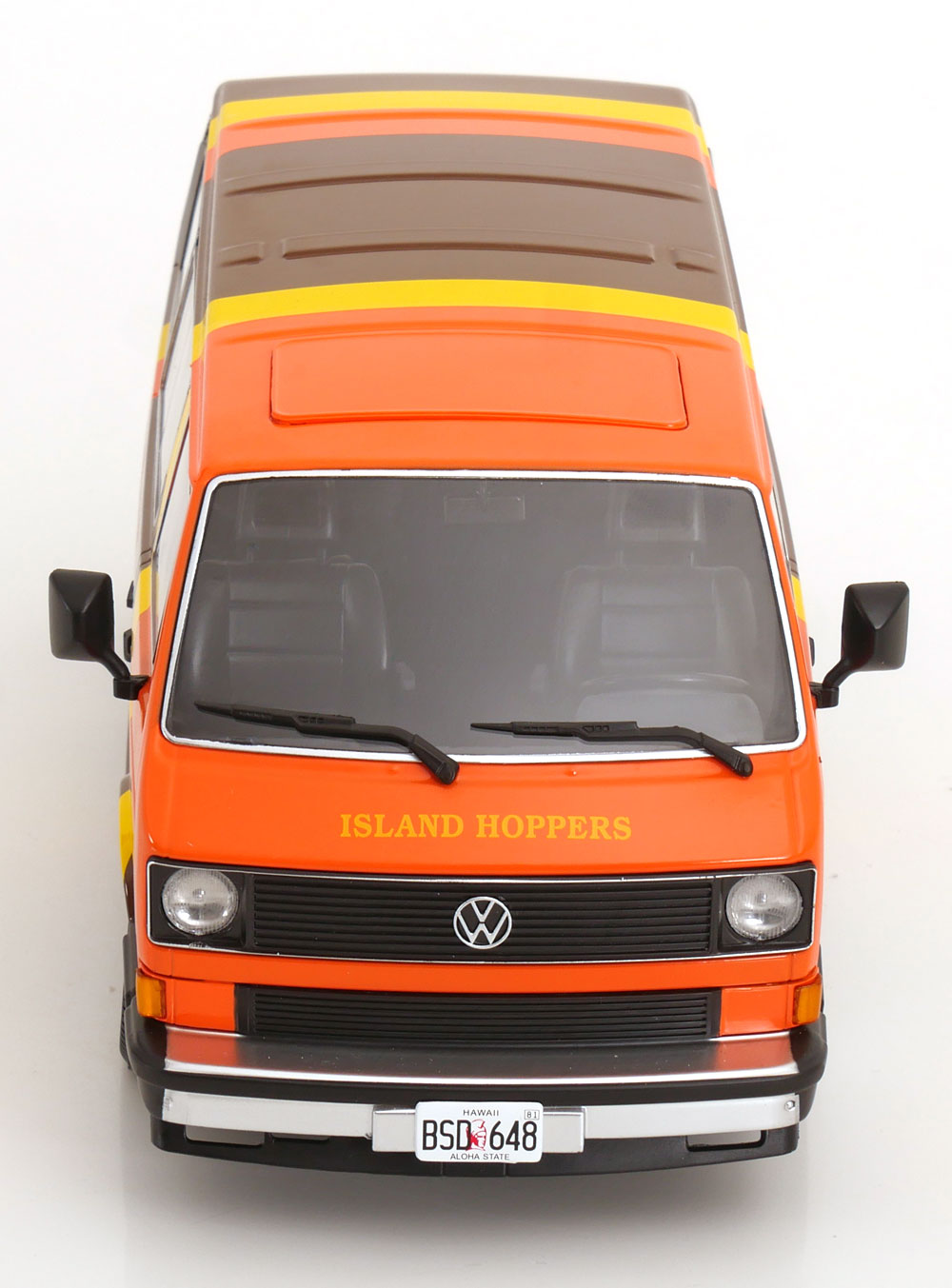 VW Vanagon GL T3 Typ 2 Island Hoppers 1984 braun/orange/gelb
