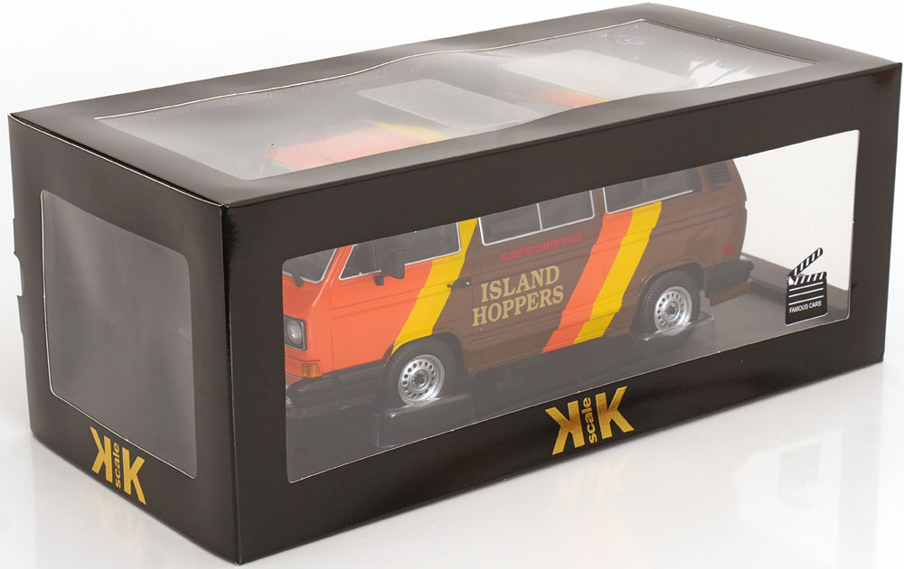 VW Vanagon GL T3 Typ 2 Island Hoppers 1984 braun/orange/gelb