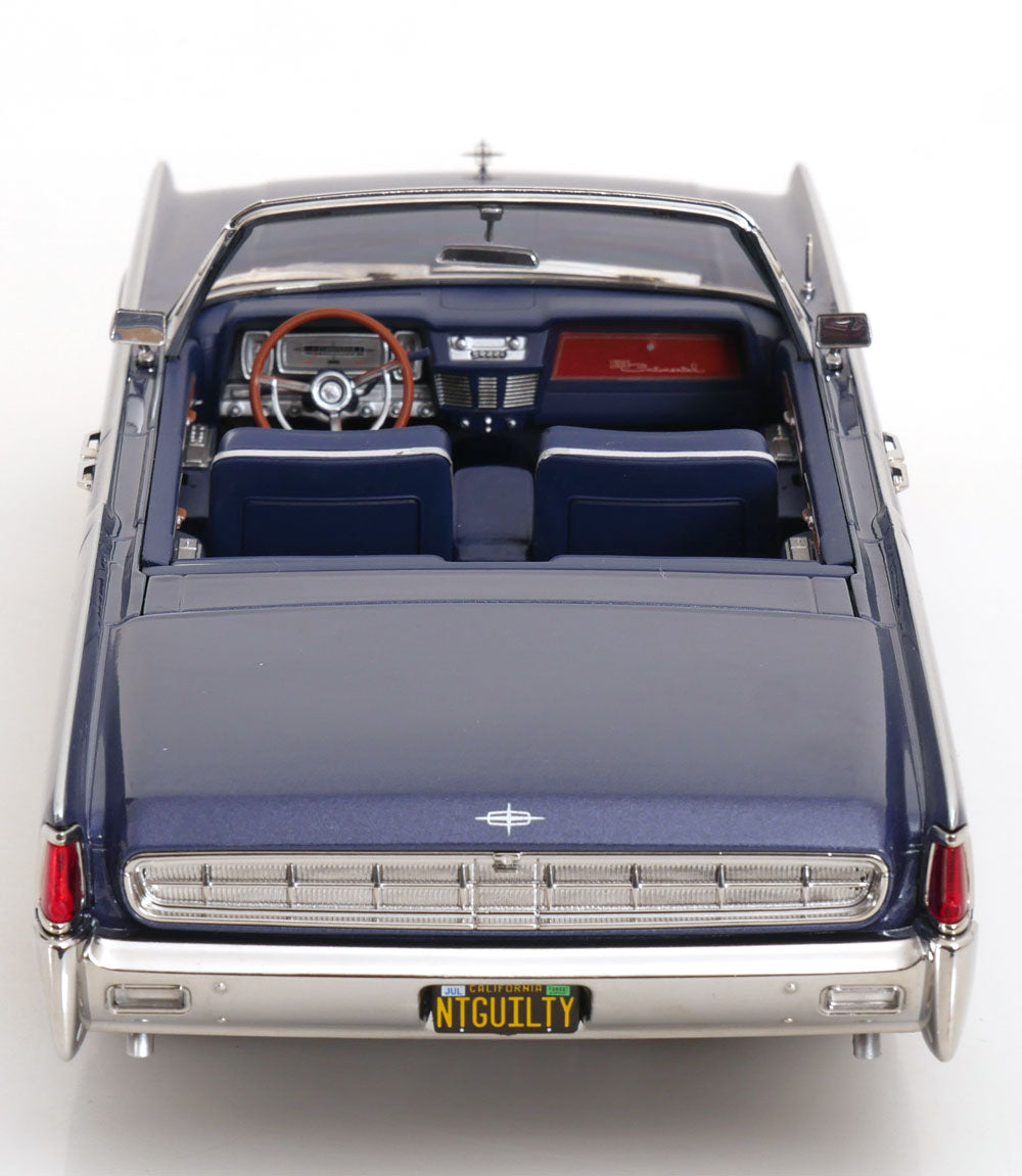 Lincoln Continental Convertible TV Series Lincoln Lawyer 1963 blaumetallic