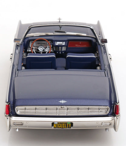 Lincoln Continental Convertible TV Series Lincoln Lawyer 1963 blaumetallic