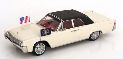 Lincoln Continental Convertible John F. Kennedy 1963 weiß