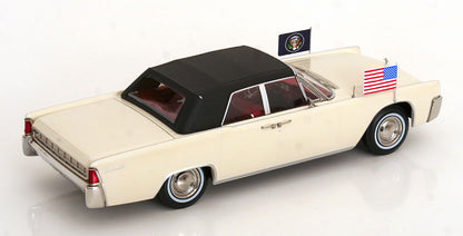 Lincoln Continental Convertible John F. Kennedy 1963 weiß