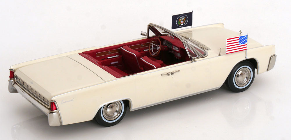 Lincoln Continental Convertible John F. Kennedy 1963 weiß