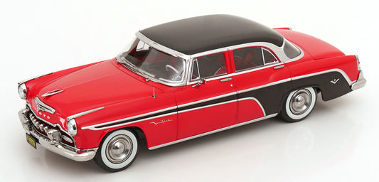 DeSoto Fireflite Sedan 1955 rot/schwarz