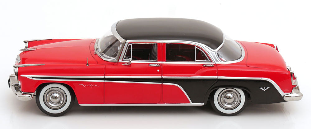 DeSoto Fireflite Sedan 1955 rot/schwarz