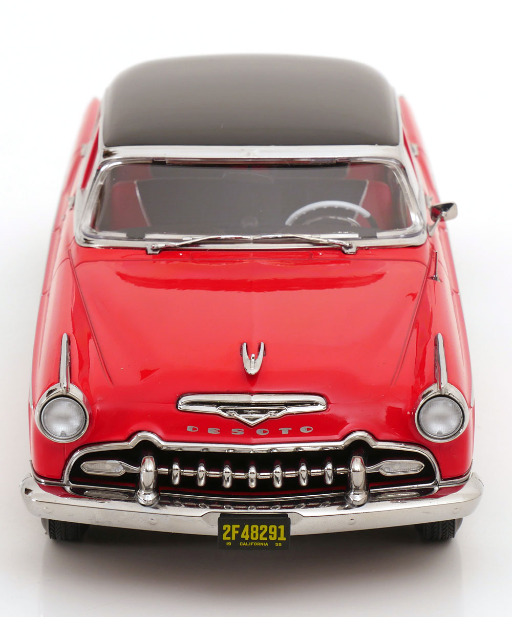 DeSoto Fireflite Sedan 1955 rot/schwarz