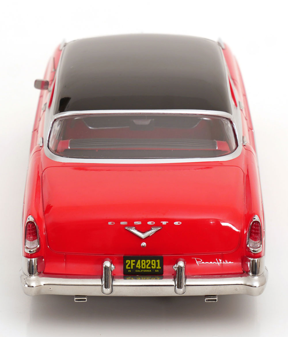 DeSoto Fireflite Sedan 1955 rot/schwarz