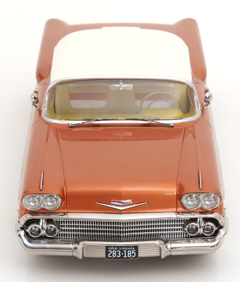 Chevrolet Bel Air Impala Coupe 1958 kupfer/creme