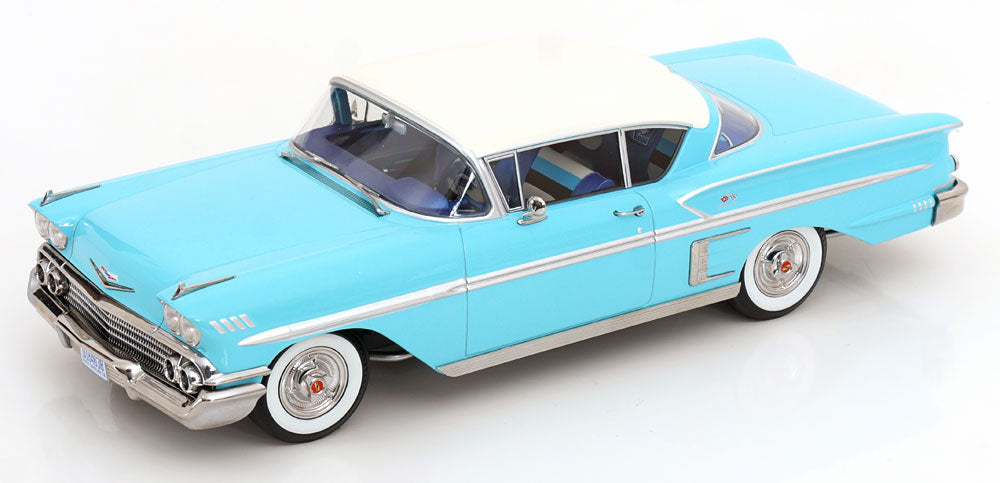 Chevrolet Bel Air Impala Coupe 1958 türkis/creme