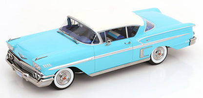Chevrolet Bel Air Impala Coupe 1958 türkis/creme
