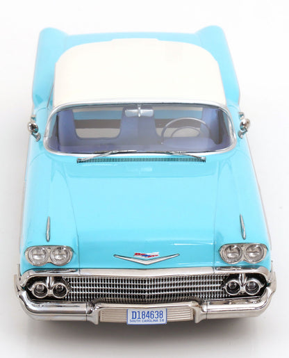 Chevrolet Bel Air Impala Coupe 1958 türkis/creme