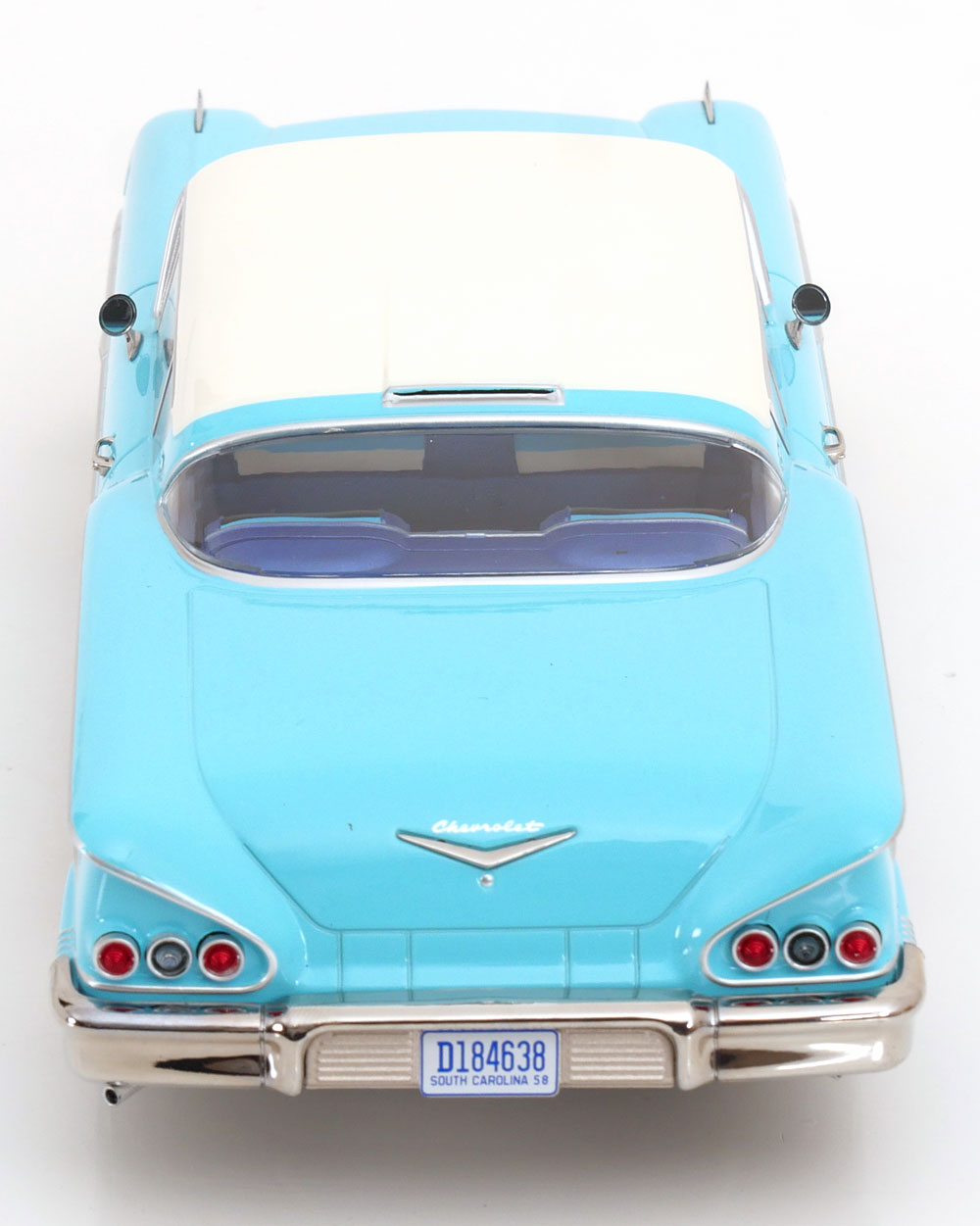 Chevrolet Bel Air Impala Coupe 1958 türkis/creme