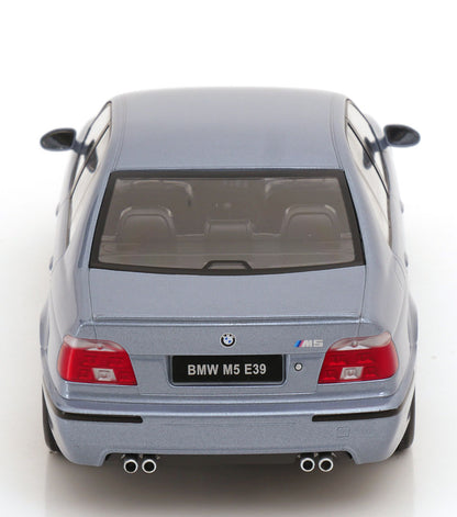 BMW M5 E39 1998 silverstone-blaumetallic
