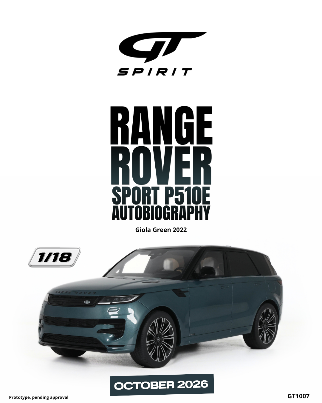 RANGE ROVER SPORT P510E AUTOBIOGRAPHY GIOLA GREEN 2022