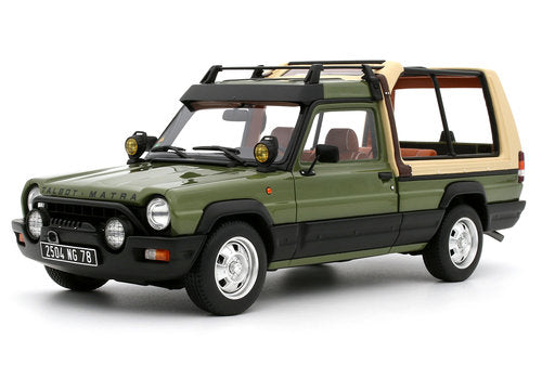 Talbot Matra Rancho Decouvrable Vert Sologne 1981