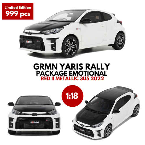 GRMN YARIS RALLY EMOTIONAL PACKAGE  White II METALLIC 3U5 2022