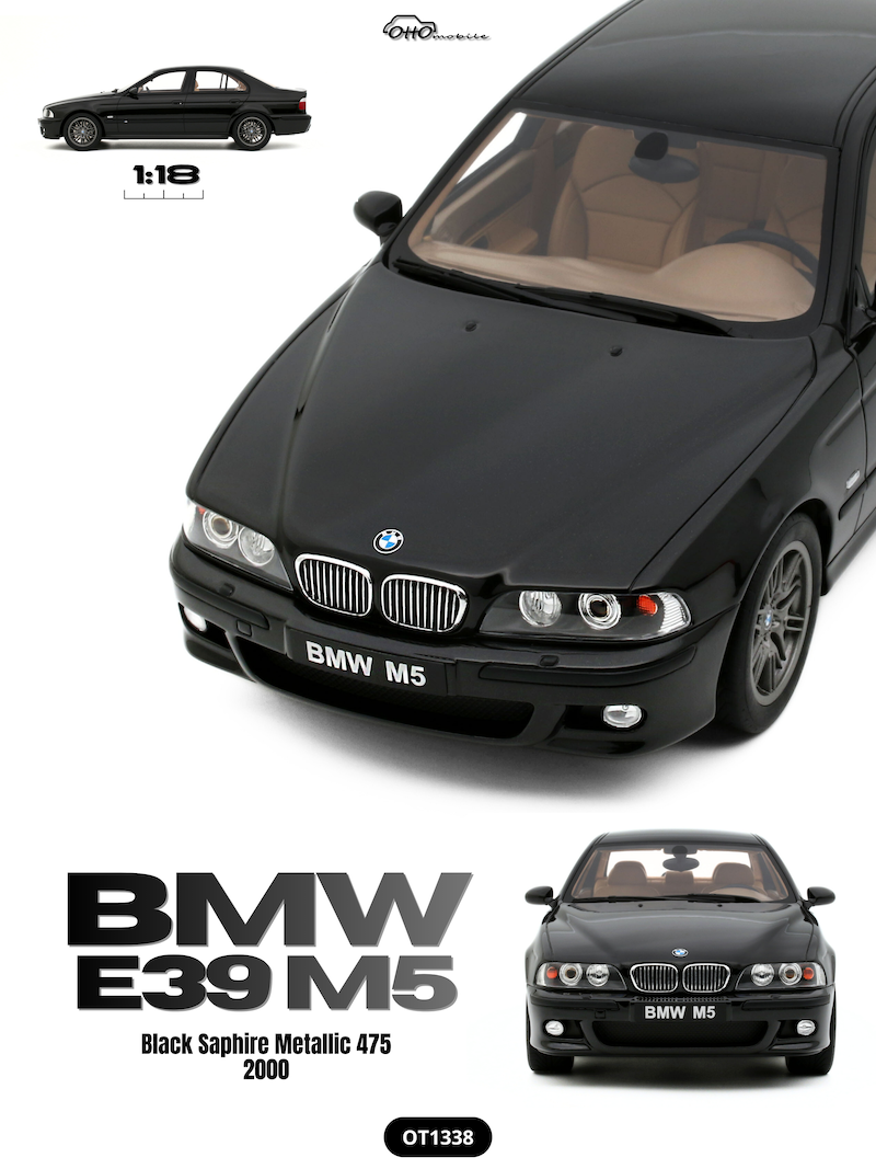 BMW E39 M5 BLACK SAPHIRE METALLIC 475 2000