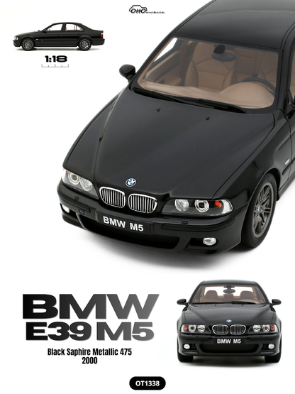 BMW E39 M5 BLACK SAPHIRE METALLIC 475 2000