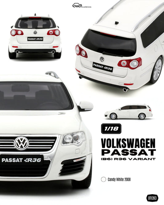 VOLKSWAGEN VW PASSAT (B6) R36 VARIANT CANDY WHITE 2008