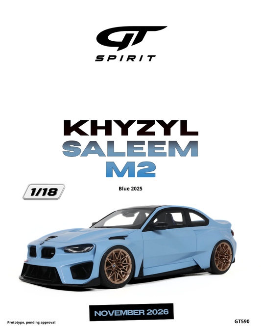 BMW KHYZYL SALEEM M2 BLUE 2025