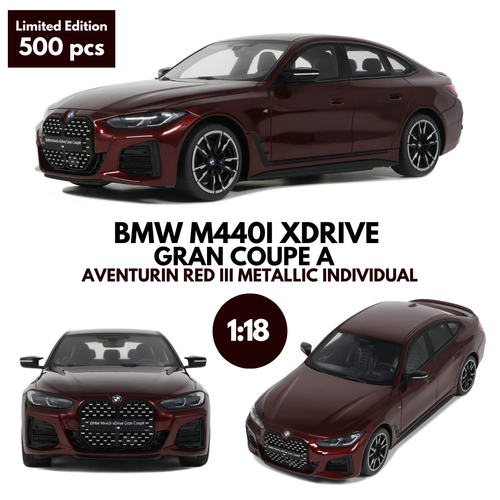 BMW M440i xDrive Gran Coupe Aventurin Red III Metallic Individual C57 2021