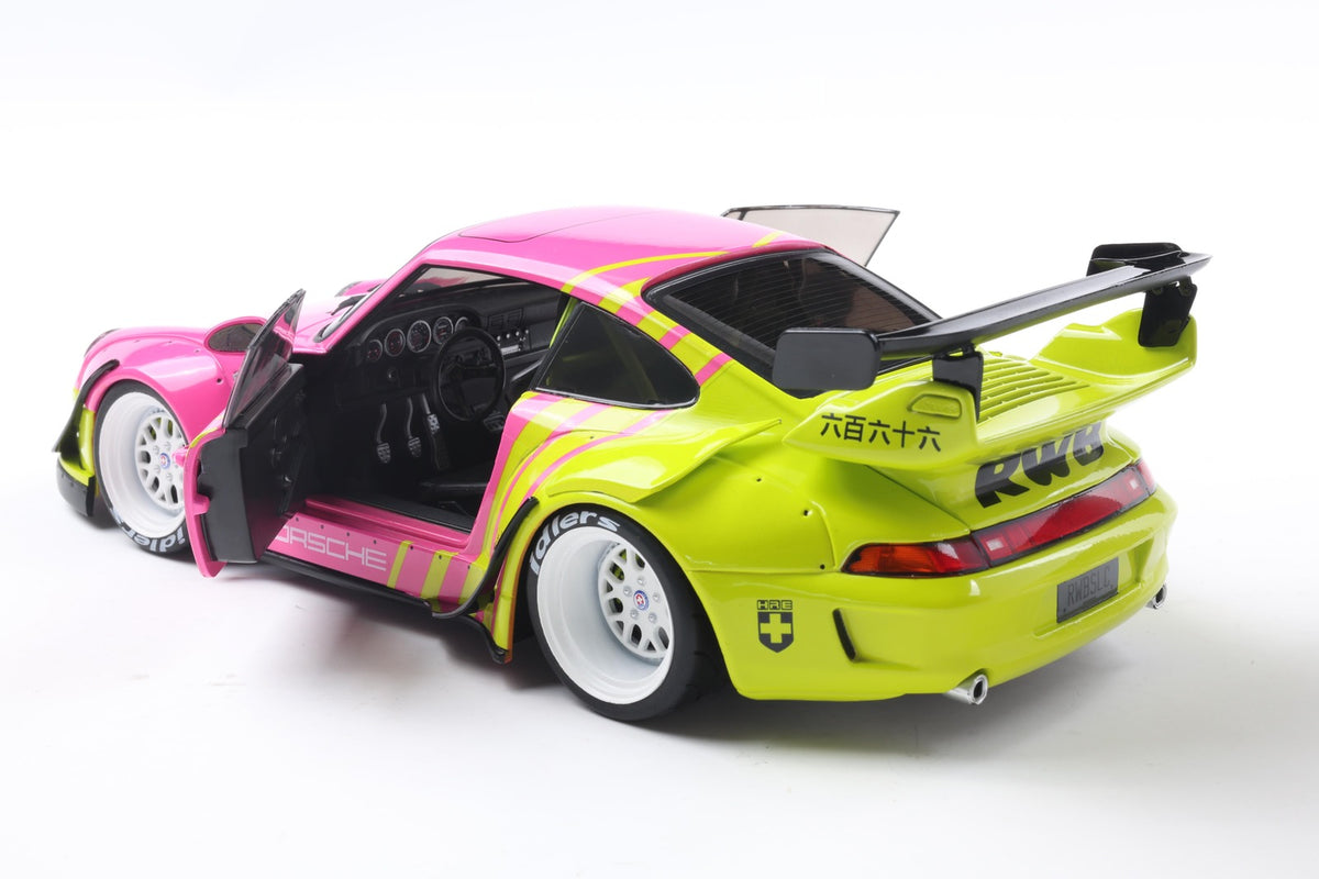 PORSCHE - 911 993 RWB BODYKIT COUPE 2024 - PINK YELLOW