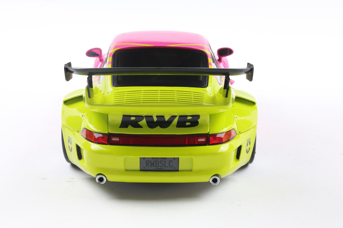 PORSCHE - 911 993 RWB BODYKIT COUPE 2024 - PINK YELLOW