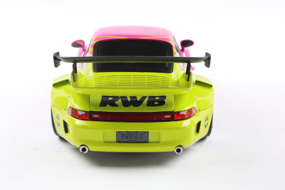 PORSCHE - 911 993 RWB BODYKIT COUPE 2024 - PINK YELLOW