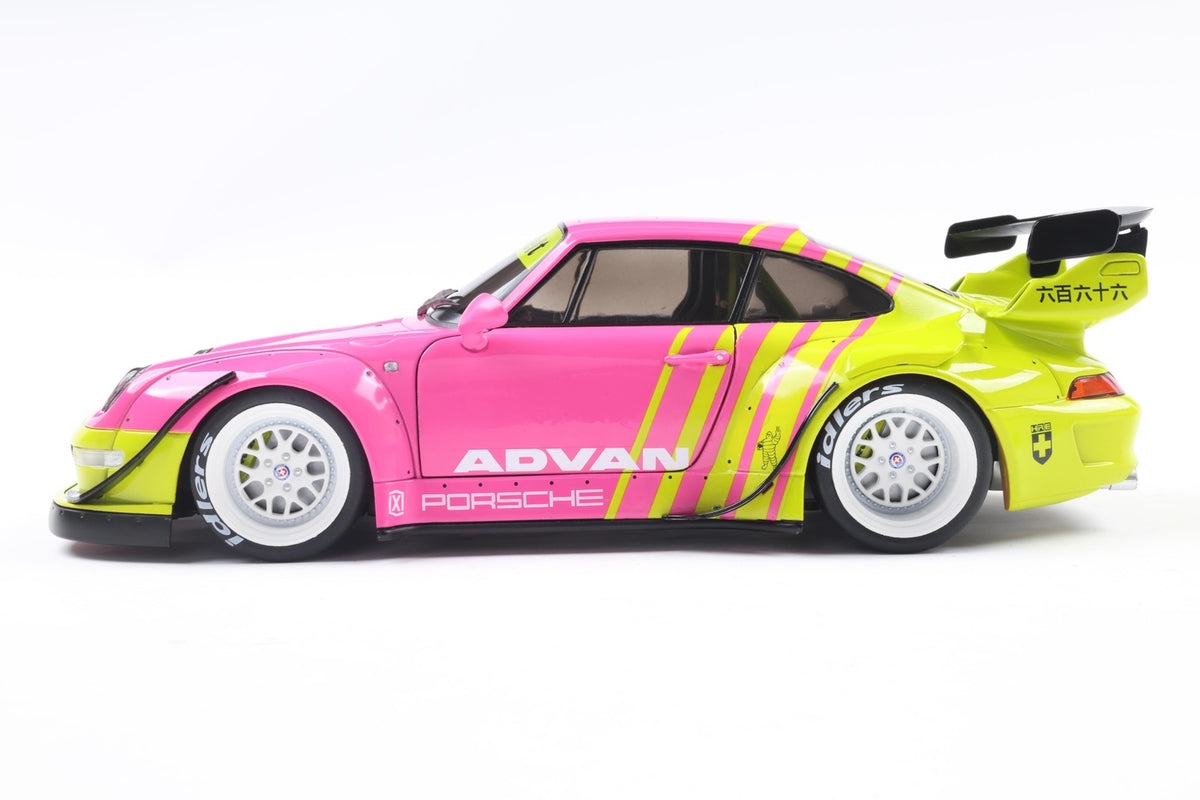 PORSCHE - 911 993 RWB BODYKIT COUPE 2024 - PINK YELLOW