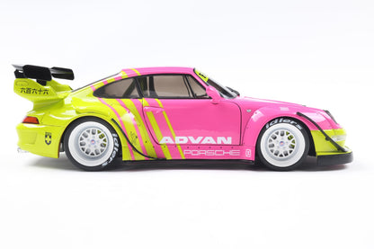 PORSCHE - 911 993 RWB BODYKIT COUPE 2024 - PINK YELLOW