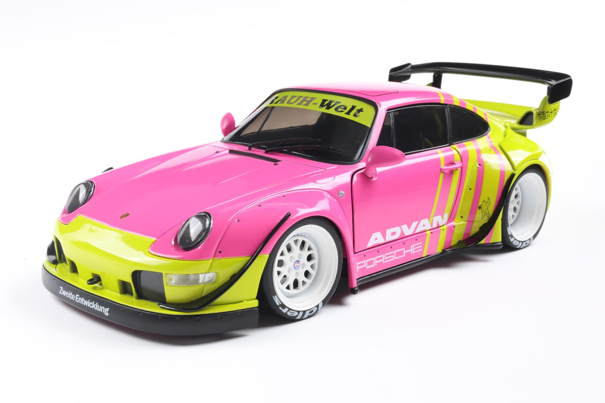 PORSCHE - 911 993 RWB BODYKIT COUPE 2024 - PINK YELLOW
