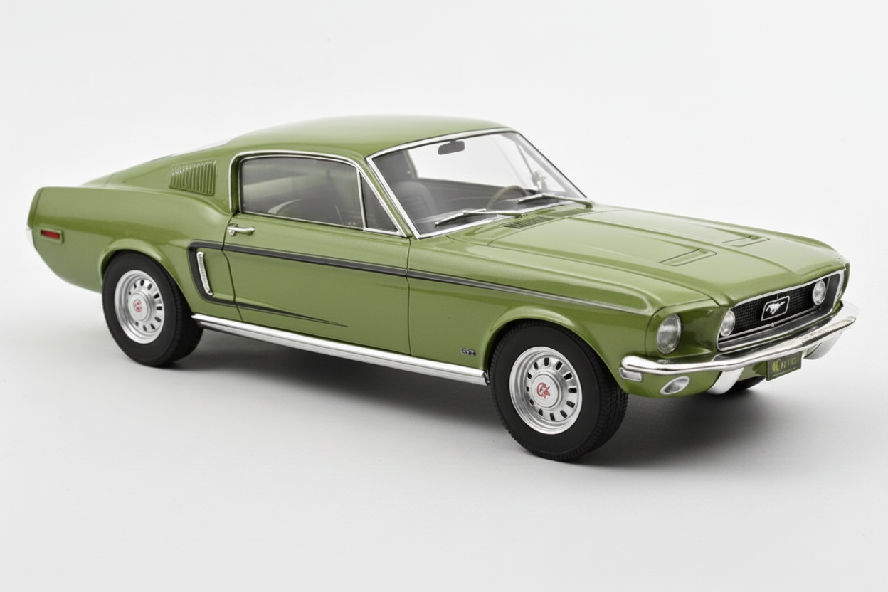 Ford Mustang Fastback GT 1968 - Light Green Metallic