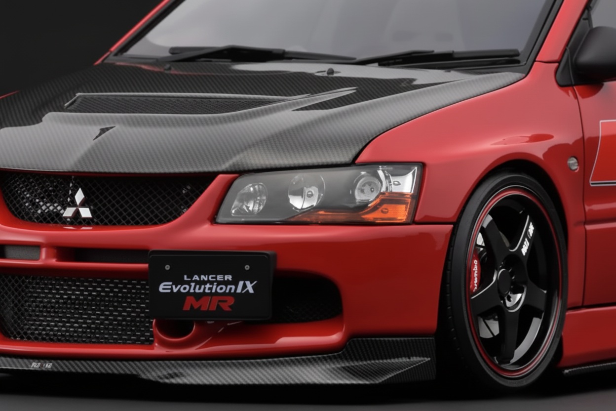 Mitsubishi Lancer Evolution IX MR (CT9A) Red