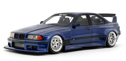 BMW E36 LTO Sedan Turbo Khyzyl Saleem Avus Blue 2023