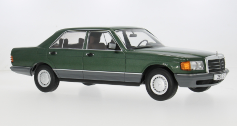 Mercedes S-Klasse (W126), dunkelgrün, 1979