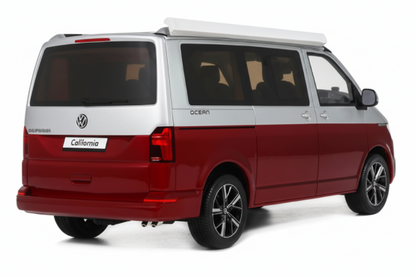 VW VOLKSWAGEN T6.1 CALIFORNIA OCEAN FORTANA RED / REFLEX SILVER 2021