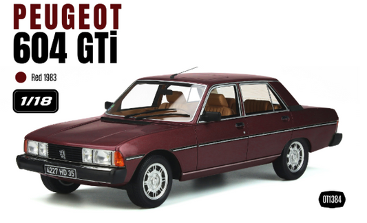 PEUGEOT 604 GTI RED 1983