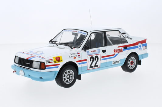 Skoda 130 LR, No.22, WRC, Rally Acropolis, S.Kvaizar/J.Janecek, 1986