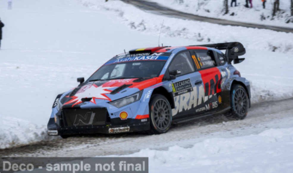 Hyundai i20 N Rally1, Rallye Monte Carlo, 2026, #11, T.Neuville/M.Wydaeghe