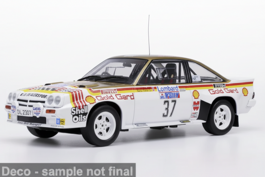 Opel Manta 400, Rallye Manx, 1984, #37, B.Fisher/A.Frazer