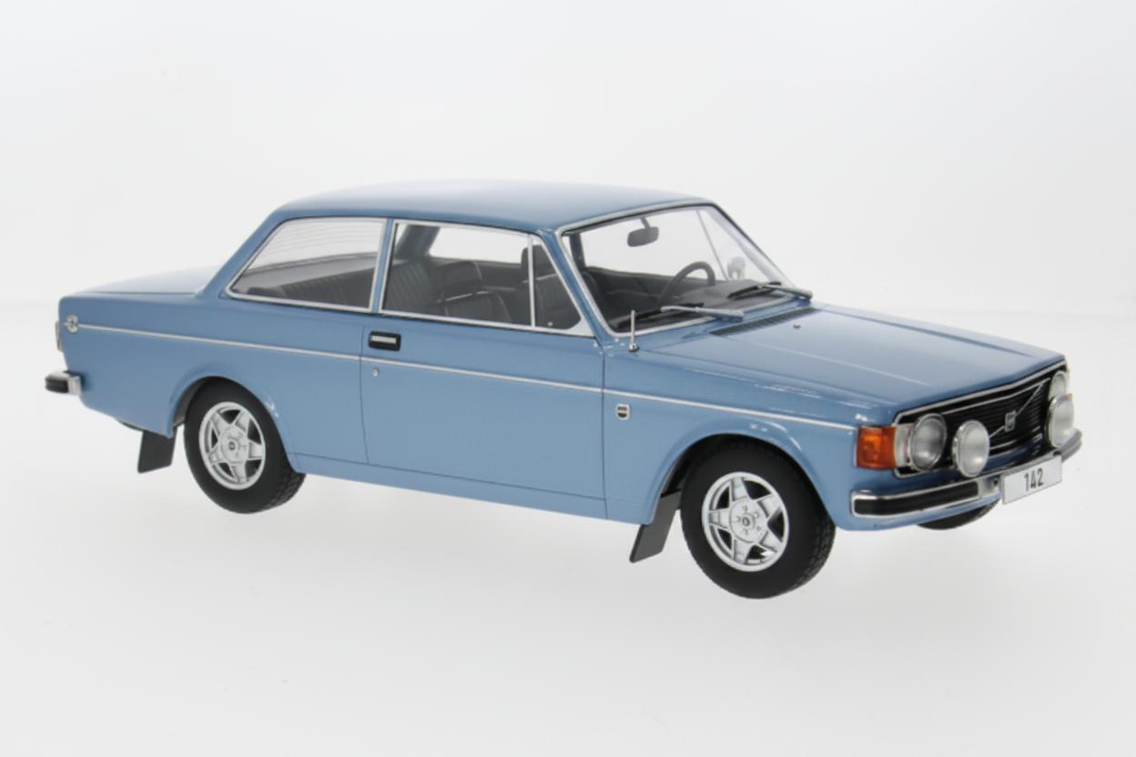 Volvo 142, metallic-blau, 1973