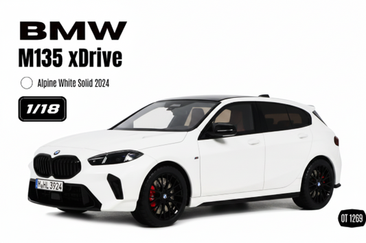 BMW M135 xDRIVE ALPINE WHITE SOLID 2024