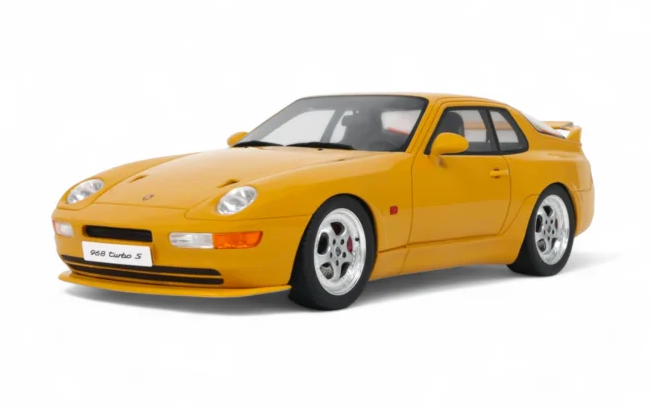 PORSCHE 968 TURBO S YELLOW 1993