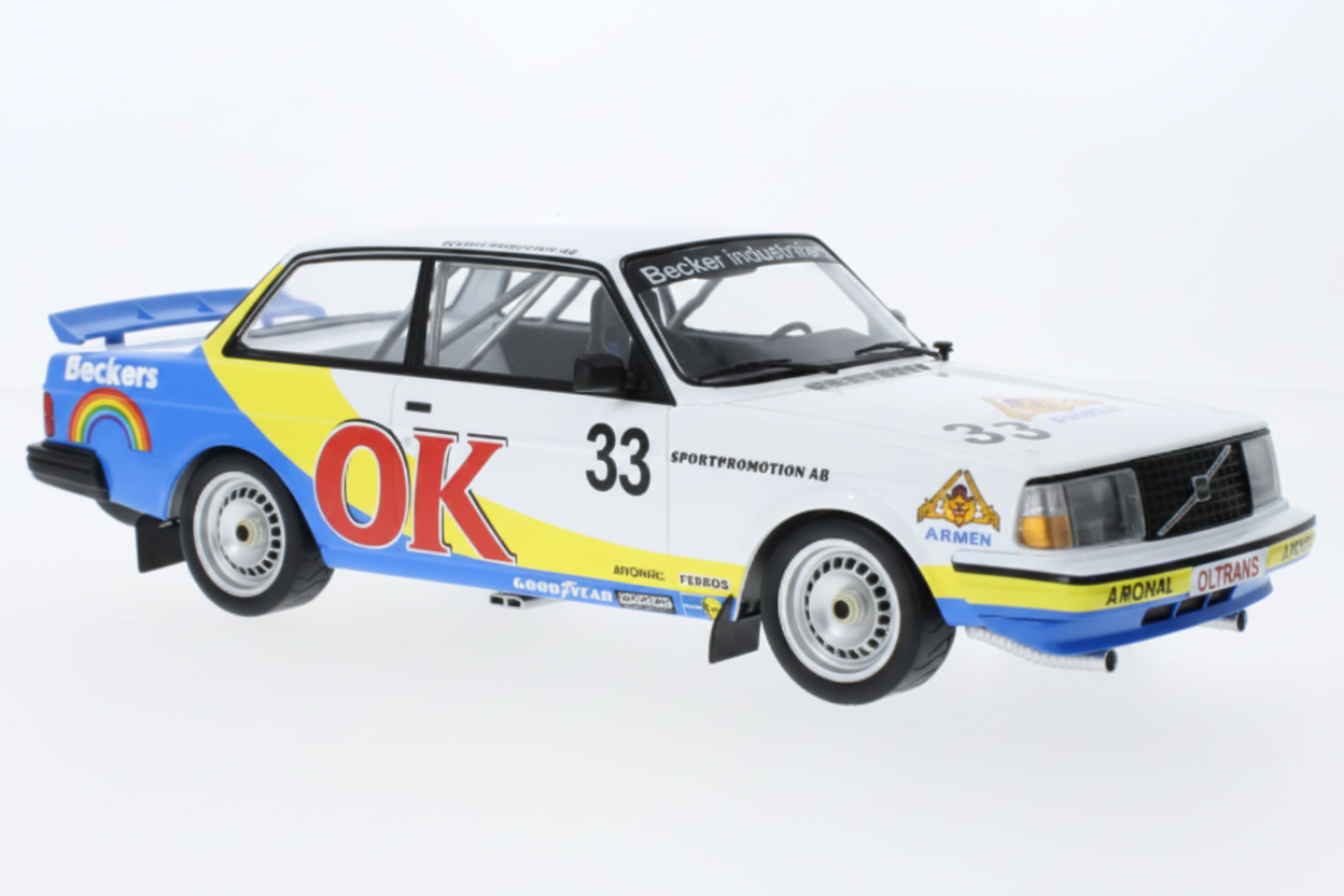 Volvo 240 Turbo, No.33, OK, ETCC, Zolder, P-G.Andersson/G.Petersson, 1985
