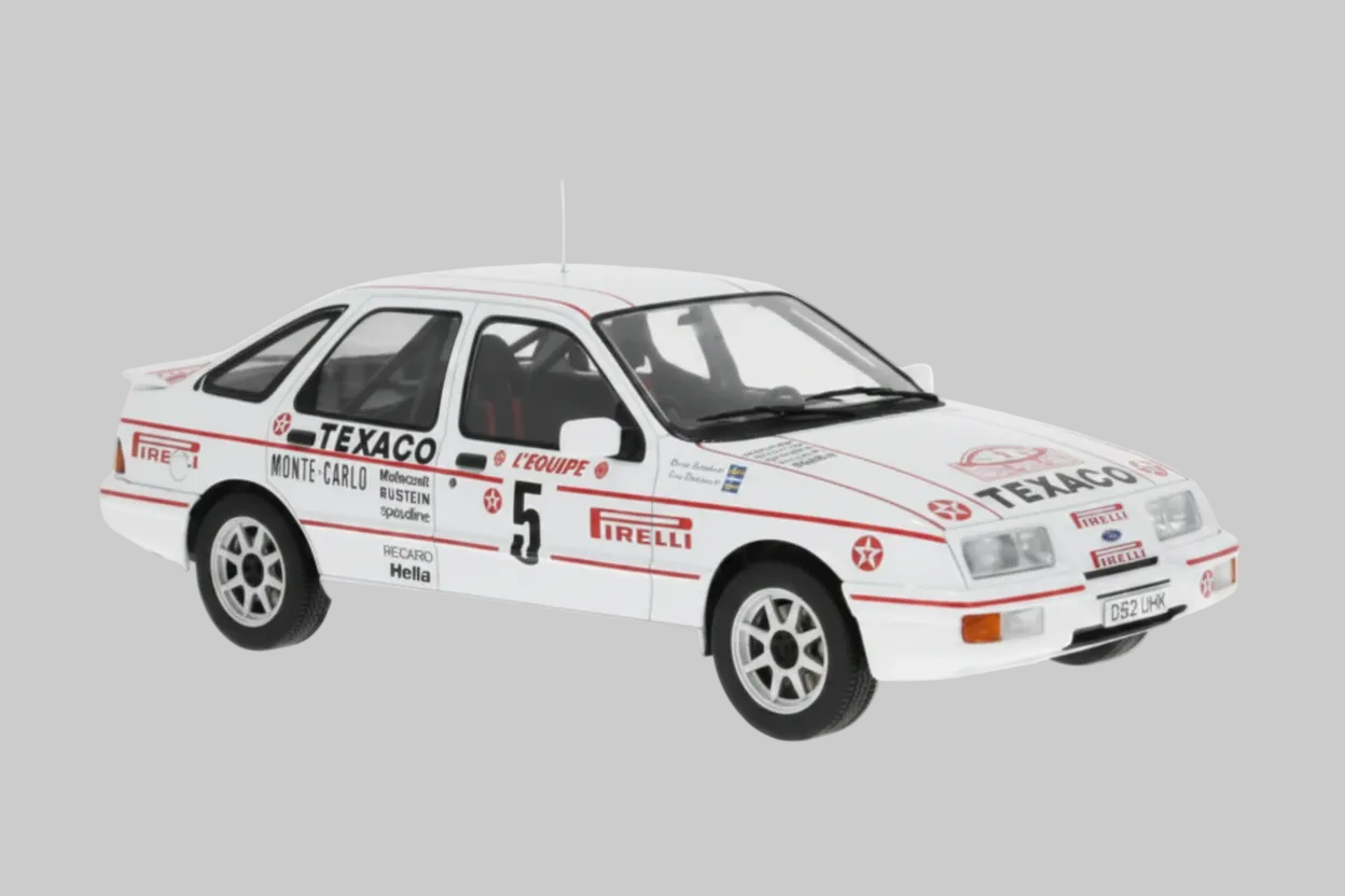 Ford Sierra XR 4x4, Rally WM, Rally Monte Carlo, 1987, Texaco, #5, S.Blomqvist/B.Berglund